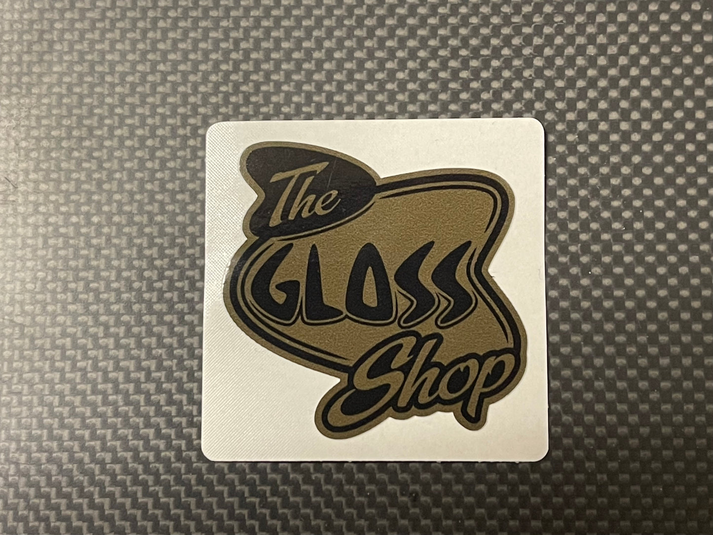 The Gloss Shop Limited Edition OD Green 2" Die Cut Sticker