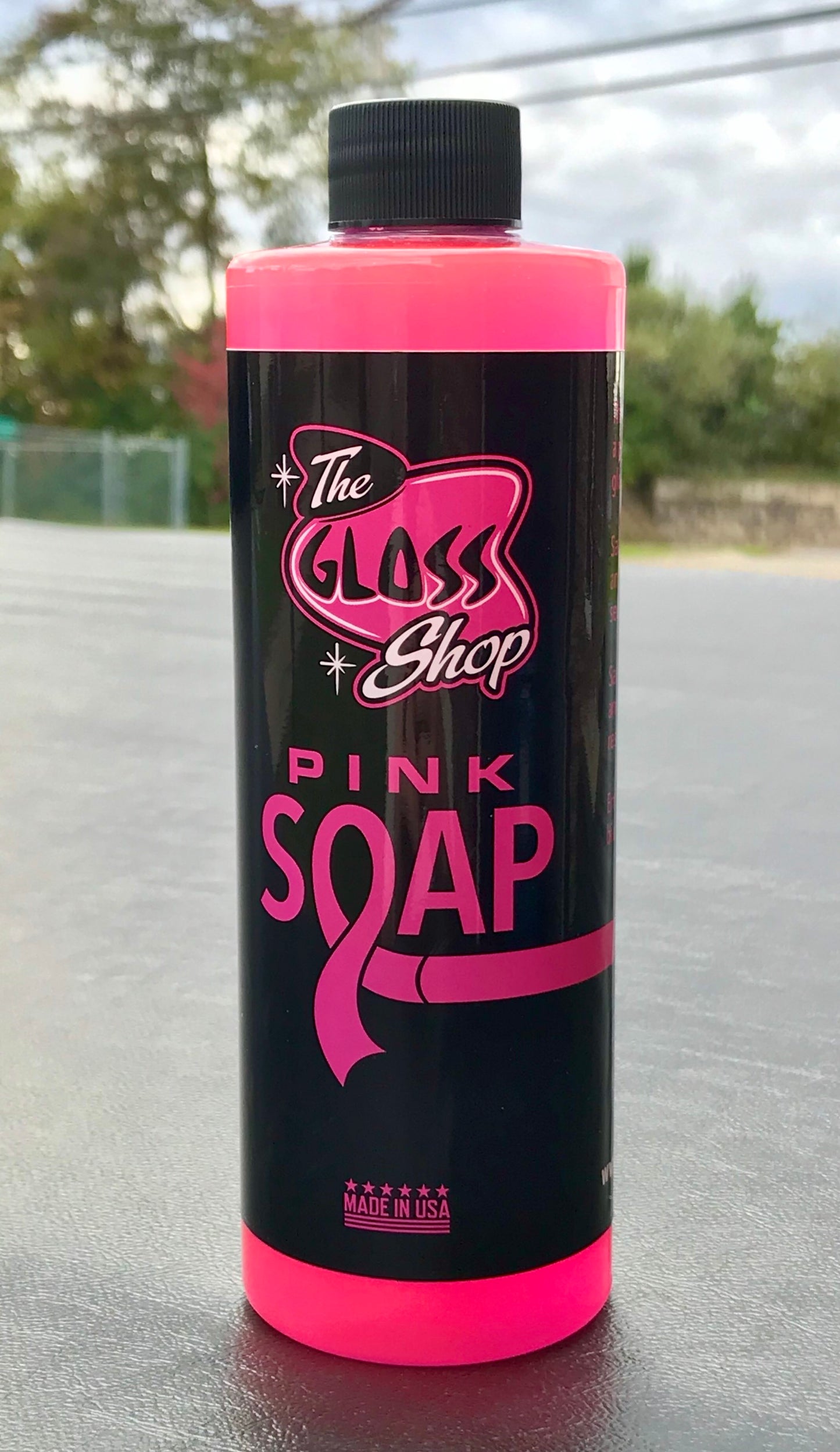 The Gloss Shop Limited Edition Pink Soap | 16 ounce