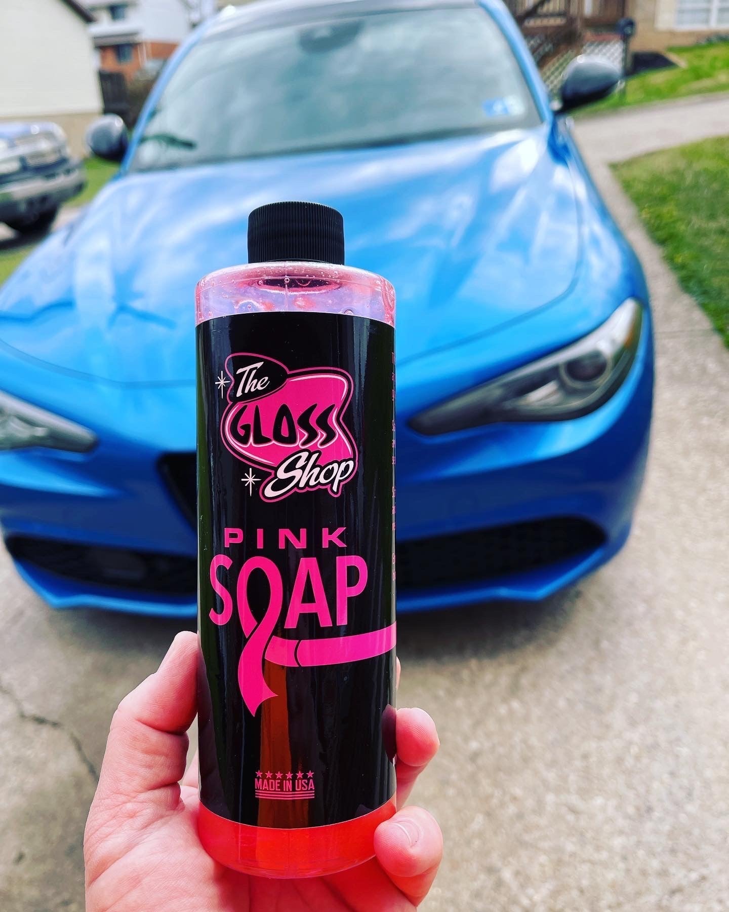 The Gloss Shop Limited Edition Pink Soap | 16 ounce